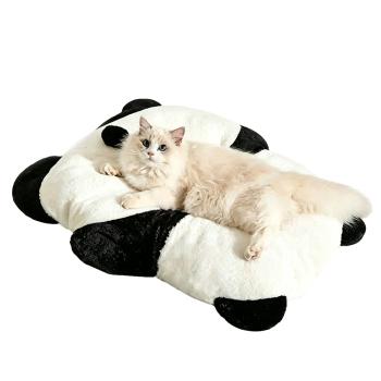 MuXing Katzenbett Hundebett, weiche Haustier-Schlafmatte für Katzen und kleine Hunde, gemütliches Haustierbett als Schlafplatz 76 × 63 cm /HZHY-76/