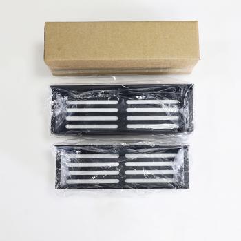 MuXing Magnetisches Küchenregal, Kühlschrank-Seitenregal ohne Bohren, Gewürzregal und Aufbewahrungsregal für Küche Schwarz 29.5*9.5*7.5cm 【CX-9568】