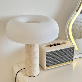 Preview: MuXing Nachtlicht, Atmosphärenlampe, Tischlampe für Schlafzimmer, Wohnzimmer & Kinderzimmer, Energieeffizient und Langlebig