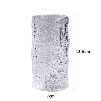 MuXing Highball-Glas Glasbecher Trinkglas Cocktailglas Kristallglass 6-teiliges Set 350 ml