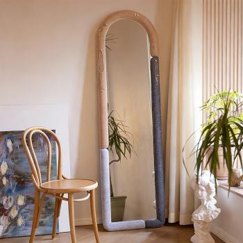 MuXing Vollkörperspiegel für Schlafzimmer und Wohnzimmer – Standspiegel, Ganzkörperspiegel, Schrankspiegel, Kleiderspiegel 175*50cm 【RMZJ6325】