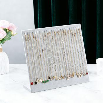 Muxing Schmuckständer für Halsketten & Armbänder – Schmuck-Display zur Präsentation und Aufbewahrung, Organizer für Schmuck 33*30*9.8cm