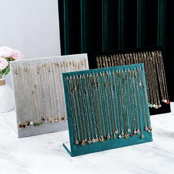 Preview: Muxing Schmuckständer für Halsketten & Armbänder – Schmuck-Display zur Präsentation und Aufbewahrung, Organizer für Schmuck 33*30*9.8cm