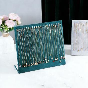 Muxing Schmuckständer für Halsketten & Armbänder – Schmuck-Display zur Präsentation und Aufbewahrung, Organizer für Schmuck 33*30*9.8cm