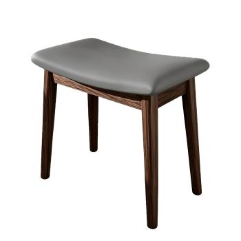 Muxing Hocker, Sattelhocker, Frisiertischhocker, Haushocke, Einfacher Sattelhocker, Grau 45*27*46cm【CXMAD46】