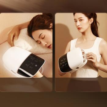 Preview: Finger-Massagegerät mit Wärme, Vibration und Dehnung – Elektrischer Hand- und Fingermassager zur Schmerzlinderung Weiß 25x17x12,3cm【GHX-S002】