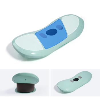 Lendenmassagegerät – 3D Vibration & Wärmeanwendung, Intelligente Fernbedienung, Luftkissen & Stretching für Rücken, Heim&Büro 42x19x8cm【GHX-W002】