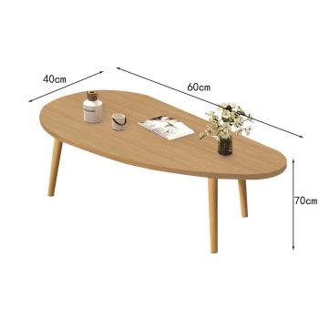 MuXing Couchtisch, moderner Beistelltisch als Teetisch oder Nachttisch, kleiner Wohnzimmertisch für Schlafzimmer und Wohnbereich