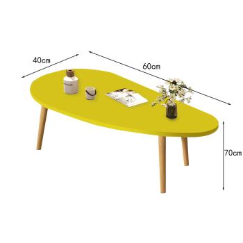 MuXing Couchtisch, moderner Beistelltisch als Teetisch oder Nachttisch, kleiner Wohnzimmertisch für Schlafzimmer und Wohnbereich