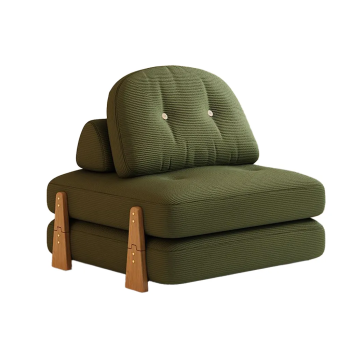 Muxing  Sofabett Klappsofabett Sitzsack Sessel Wohnzimmersofa Relaxsofa Entspannungssofa Grün