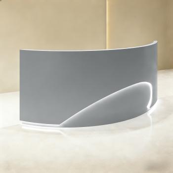 Muxing Empfangstheke Theke geschwungene Tresen Kasse Empfangstresen