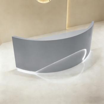 Muxing Empfangstheke Theke geschwungene Tresen Kasse Empfangstresen