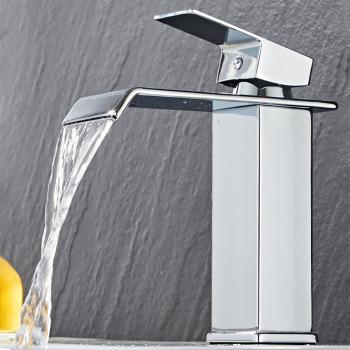 Muxing Wasserhahn, Waschtischarmatur, Unterbauarmatur, Keramikventil-Armatur, galvanisierte Armatur, Badarmatur