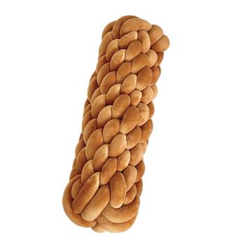 Preview: Muxing Dekokissen  Schlafzimmerkissen  Zopfmuster-Dekokissen  Sofakissen  Dekoratives Dekokissen  17 x 17 x 50 cm