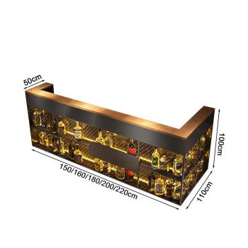 Muxing Maßanfertigung Bartisch Bar Theke Kasse Tresen Eisenkunst Rezeption Empfangstheke