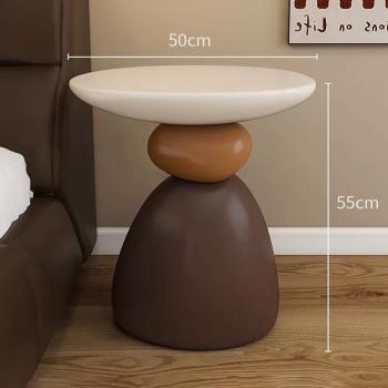 MuXing Nachttisch Dekotisch Tisch Beistelltisch Couchtisch Serviertisch Design-Nachttisch【BJ2309】