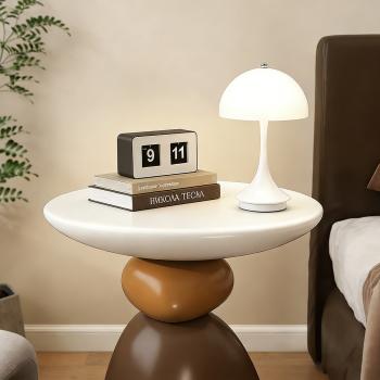 MuXing Nachttisch Dekotisch Tisch Beistelltisch Couchtisch Serviertisch Design-Nachttisch【BJ2309】