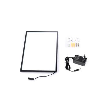 Muxing Wandmontierter Leuchtkasten, LED-beleuchtetes Menü-Display, Werbedisplay