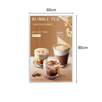 Muxing Wandmontierter Leuchtkasten, LED-beleuchtetes Menü-Display, Werbedisplay