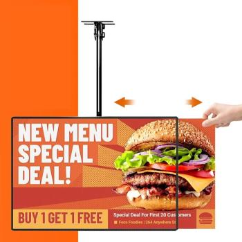 MuXing LED-Leuchtrahmen, Werberahmen, Lichtkasten, Lichtbox – geeignet für Geschäfte und Restaurants