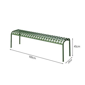 MuXing Gartenmöbel Tisch- und Stuhlset – Outdoor Eisenmöbel, geeignet für Gartenrestaurants, Cafés und andere Außenbereiche, grün【HYZL】