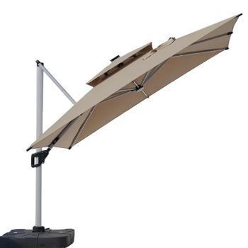 MuXing Balkonschirm, Garten-Sonnenschirm, Terrassenschirm, Gastro-Sonnenschirm, Outdoor Sonnenschirm