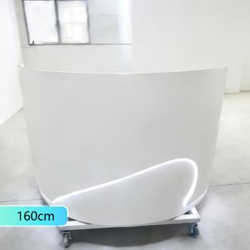 Muxing Empfangstheke Theke geschwungene Tresen Kasse Empfangstresen