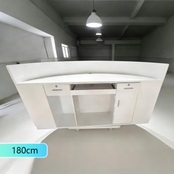 Muxing Empfangstheke Theke geschwungene Tresen Kasse Empfangstresen