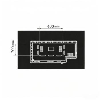 Muxing Digitales Werbedisplay Kundenstopper, mit automatischem Media Player, Gewerbliche Nutzung, 50-Zoll Stehender Werbemonitor /LSGGJ50B/
