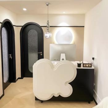 Muxing Friseursalon-Theke, Restaurant-Kassentheke, Restaurant-Bar, Schmetterling-Theke und Hotel-Kassentheke