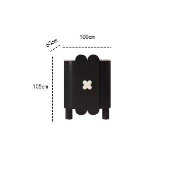 Muxing Kassentheke für Bekleidungsgeschäft, Kassentheke für Beautysalon, Empfangstheke, Rezeptionstheke, Gewerbetheke, Schwarze Theke