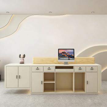 Muxing Bartheke, Empfangstheke, Kassentheke, Servicetheke, Beauty-Theke für Kosmetikstudio, Ladentheke für Bekleidungsgeschäft.