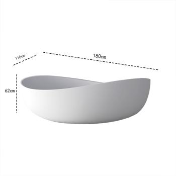 Muxing Badewanne, Haushalts-Badewanne,Badewanne mit großem Fassungsvermögen, Sonderform-Badewanne, Badezimmer-Badewanne