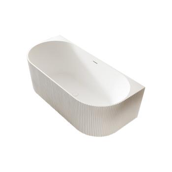 Muxing Badewanne, gestreifte Badewanne, wandnahe Badewanne, vertikal gestreifte Badewanne, LED-Badewanne