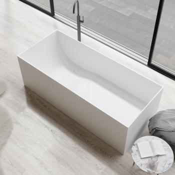 Muxing Badewanne, quadratische Badewanne, freistehende Badewanne, rechteckige Badewanne, matte Badewanne