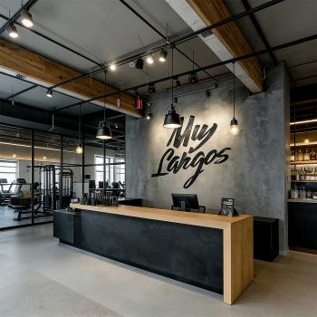 Preview: Muxing Empfangstheke, Bartheke, Kassentheke, Fitness-Theke, Rezeptionstheke und gewerbliche Bartheke