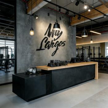 Preview: Muxing Empfangstheke, Bartheke, Kassentheke, Fitness-Theke, Rezeptionstheke und gewerbliche Bartheke