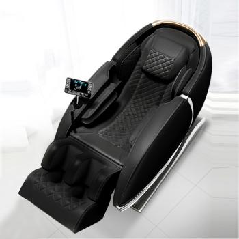 Muxing 4D Massagesessel, Wärmefunktion, Sprachsteuerung,Zero Gravity, Bluetooth SL Schienen AM183B