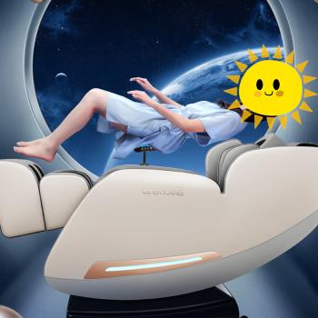 Großhandel B2B Elektrisch Massagesessel Raumkapsel Multifunktional Wärmefunktion Zero Gravity Bluetooth grau