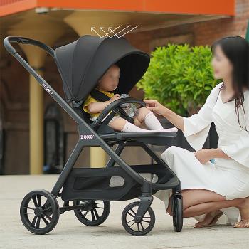 Großhandel B2B Kinderwagen + Babytragetasche 2 in 1 Zusammen klappbar mobil