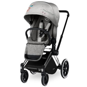 Großhandel B2B Cybex Priam Gestell Matt Black mit CYBEX Platinum PRIAM Lux Seat KOI Fashion Kollektion kinderwagen