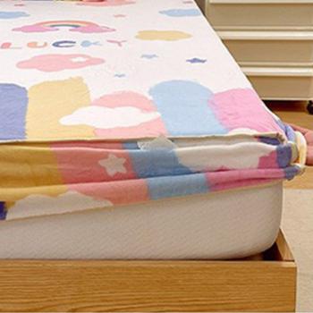 Großhandel B2B  Fleece Spannbetttuch Kinder kuschelig Bettlaken Spannbettlaken  rosa
