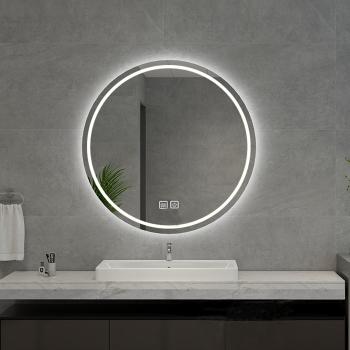 360Home LED-Spiegel  Badezimmer Spiegel  Smart Spiegel Anti-Beschlag Spiegel Touch-Control Spiegel