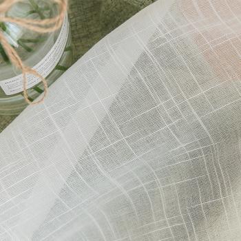 Qian Vorhang Einfach und vielseitig 2er Pack individuell gestaltbar Perforationen