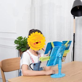 360Home Buchständer Leseständer Buchstütze Blau