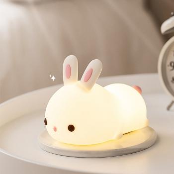 360Home Kaninchen wiederaufladbare Silikonlampe für das Bett