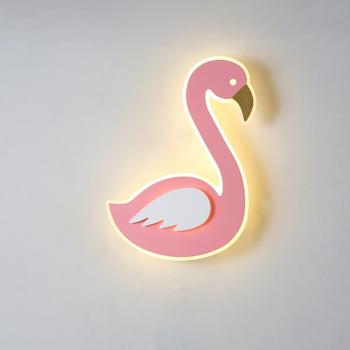 Großhandel B2B Rosa Flamingo Schlafzimmer Wandleuchte Nachtlicht