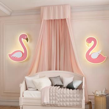 360Home Rosa Flamingo Schlafzimmer Wandleuchte Nachtlicht