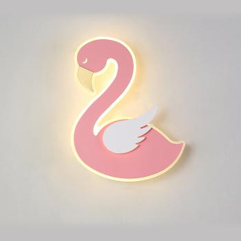 Großhandel B2B Rosa Flamingo Schlafzimmer Wandleuchte Nachtlicht