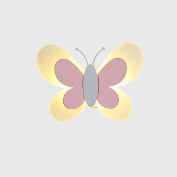 360Home Kinderzimmer Cartoon Schmetterling Wandleuchte Nachtlicht